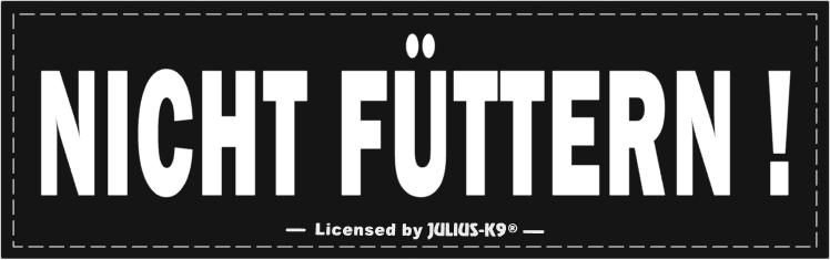 nicht füttern