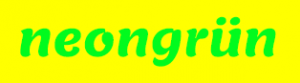 NEONGRÜN
