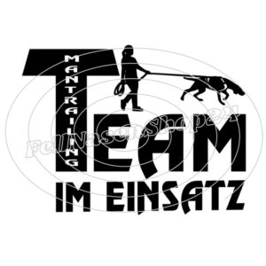 FRAU - Mantrailingteam im Einsatz