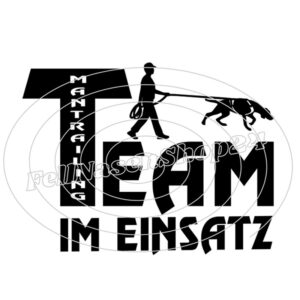 MANN - Mantrailingteam im Einsatz