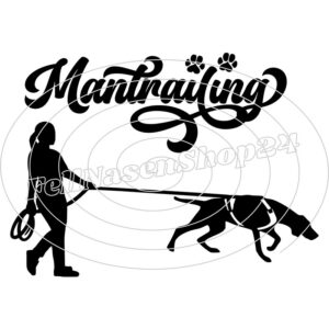 Mantrailing (Dekoschrift)