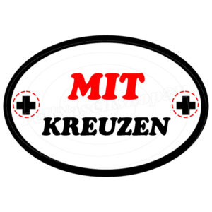 Ich möchte Kreuze darauf haben